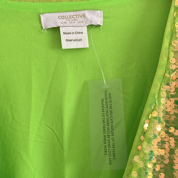 Absolutely STUNNING Mermaid Sequined Swing Mini Dress or Tunic - Picture 6 of 9